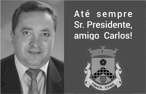 A freguesia de Vermoil está de luto. Faleceu o Presidente Carlos Santos. O funeral realiza-se amanhã, às 16h00, nos Matos da Ranha